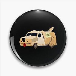 Dumb and Dumber Car T-Shirt and Pin
