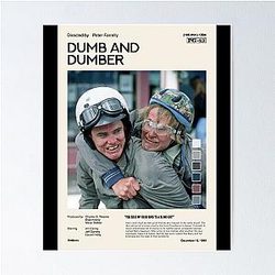 Art Mens Best Dumber Poster
