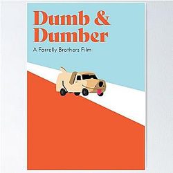 Dumb and Dumber Graphic Art Poster