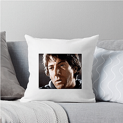 Dustin Hoffman is a prominent figure in film history Dustin Hoffman Pillows Cover