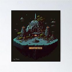 Zerg Fortress Dwarf Dwarf Fortress - Artwork 8 by Pitasso Poster