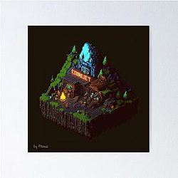 Zerg Fortress Dwarf Dwarf Fortress - Artwork 2 by Pitasso Poster