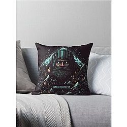 Zerg Fortress Dwarf Dwarf Fortress big dwarf - Artwork 7 by Pitasso Throw Pillow