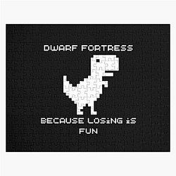 Dwarf Fortress - Because Losing is Fun  Jigsaw Puzzle