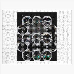 Dwarf Fortress library with FnordSet tiles  Jigsaw Puzzle