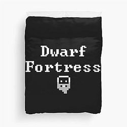Dwarf Fortress Dwarf  - It Was Inevitable Duvet Cover