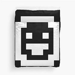 Dwarf Fortress White Duvet Cover