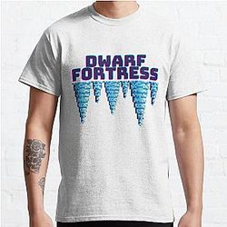 Dwarf Fortress, Dwarf Fortress Map, Dwarf Fortress Game Classic T-Shirt