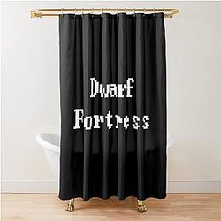 Dwarf Fortress Dwarf  - It Was Inevitable Shower Curtain
