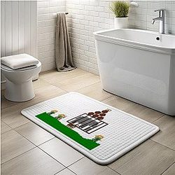 Beard And Blood KL2101 Dwarf Fortress Bath Mats