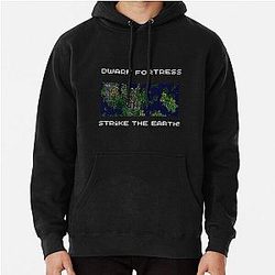 Strike the earth! Dwarf Fortress map  Pullover Hoodie
