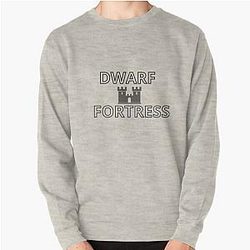 Dwarf Fortress - Because losing is fun Sticker Pullover Sweatshirt