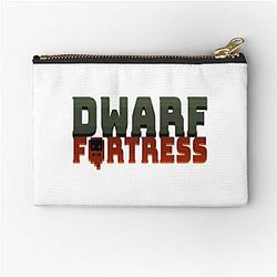 dwarf fortress Zipper Pouch