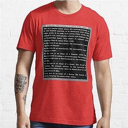 Dwarf Fortress Shirt Artifact RED ONLY Essential T-Shirt