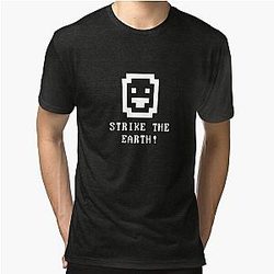 Strike the earth! - Dwarf Fortress Tri-blend T-Shirt