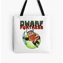 Dwarf fortress All Over Print Tote Bag