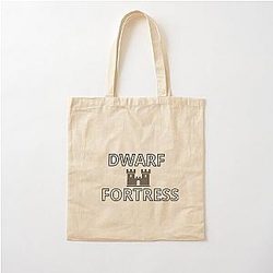 Dwarf Fortress - Because losing is fun Sticker Cotton Tote Bag