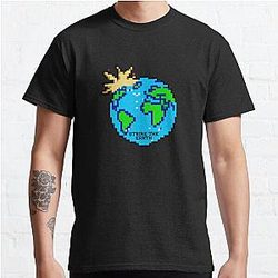 Strike The Earth - Dwarf Fortress - Pixel game Classic T-Shirt