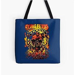 fddfdsfsadas Dying Fetus Best Art All Over Print Tote Bag RB1412