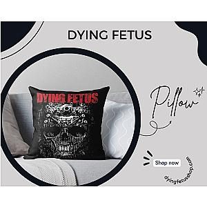 Dying Fetus Throw Pillow