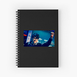 Marcus Dyrus Hill Unique Baron Steal Motif Marcus Dyrus Hill Notebook