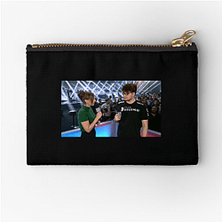 Marcus Dyrus Hill Old Man Strength Graphic Marcus Dyrus Hill Zipper Pouches
