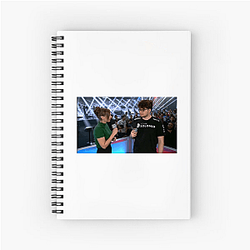 Marcus Dyrus Hill Old Man Strength Graphic Marcus Dyrus Hill Notebook