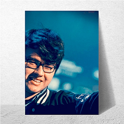 Marcus Dyrus Hill Unique Baron Steal Motif Marcus Dyrus Hill Posters