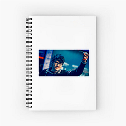 Marcus Dyrus Hill Unique Baron Steal Motif Marcus Dyrus Hill Notebook