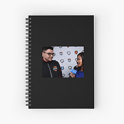 Marcus Dyrus Hill I Miss Worlds Fashion Marcus Dyrus Hill Notebook