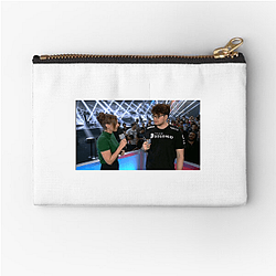 Marcus Dyrus Hill Old Man Strength Graphic Marcus Dyrus Hill Zipper Pouches