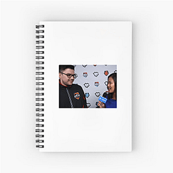 Marcus Dyrus Hill I Miss Worlds Fashion Marcus Dyrus Hill Notebook
