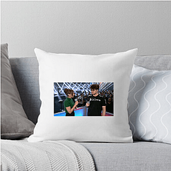 Marcus Dyrus Hill Old Man Strength Graphic Marcus Dyrus Hill Pillows Cover