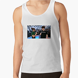 Marcus Dyrus Hill Old Man Strength Graphic Marcus Dyrus Hill Tank Tops