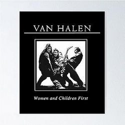 femmes halen enfants par  Poster