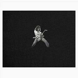 Men's Rock Guitarist EdDie VanHalen T-Shirt Jigsaw Puzzle
