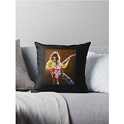 EDDIE VAN HALENsss Throw Pillow