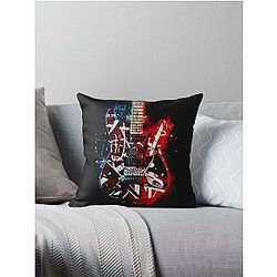 eddie the legend rock Throw Pillow