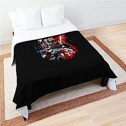 eddie the legend rock Comforter