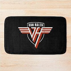 ailes rouges halen rouges Bath Mat