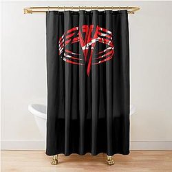 van halen Shower Curtain