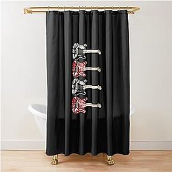 eddie the legend rock Shower Curtain