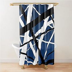 blue halen Shower Curtain