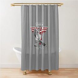 que ailes de guitare halen40 Shower Curtain