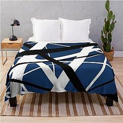 blue halen Throw Blanket