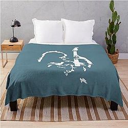 guitare hommes eddie van Throw Blanket