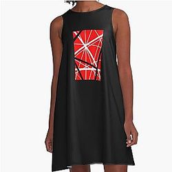 Eddie Van Halen A-Line Dress