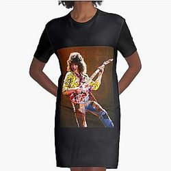 EDDIE VAN HALENsss Graphic T-Shirt Dress
