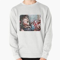 Eddie van Halen painting Pullover Sweatshirt