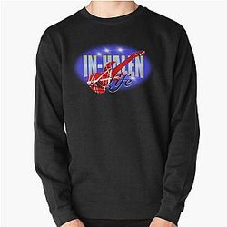 Enthusiastic combination of rock music and in halen life Pullover Sweatshirt